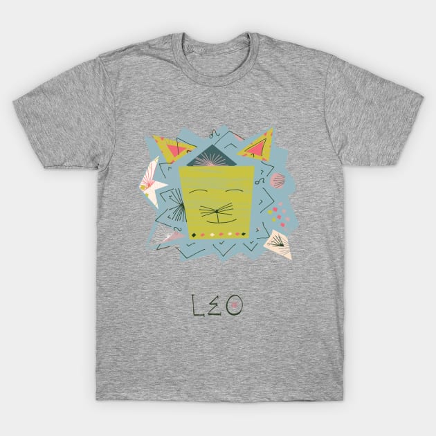 Leo T-Shirt by nosheendesigns